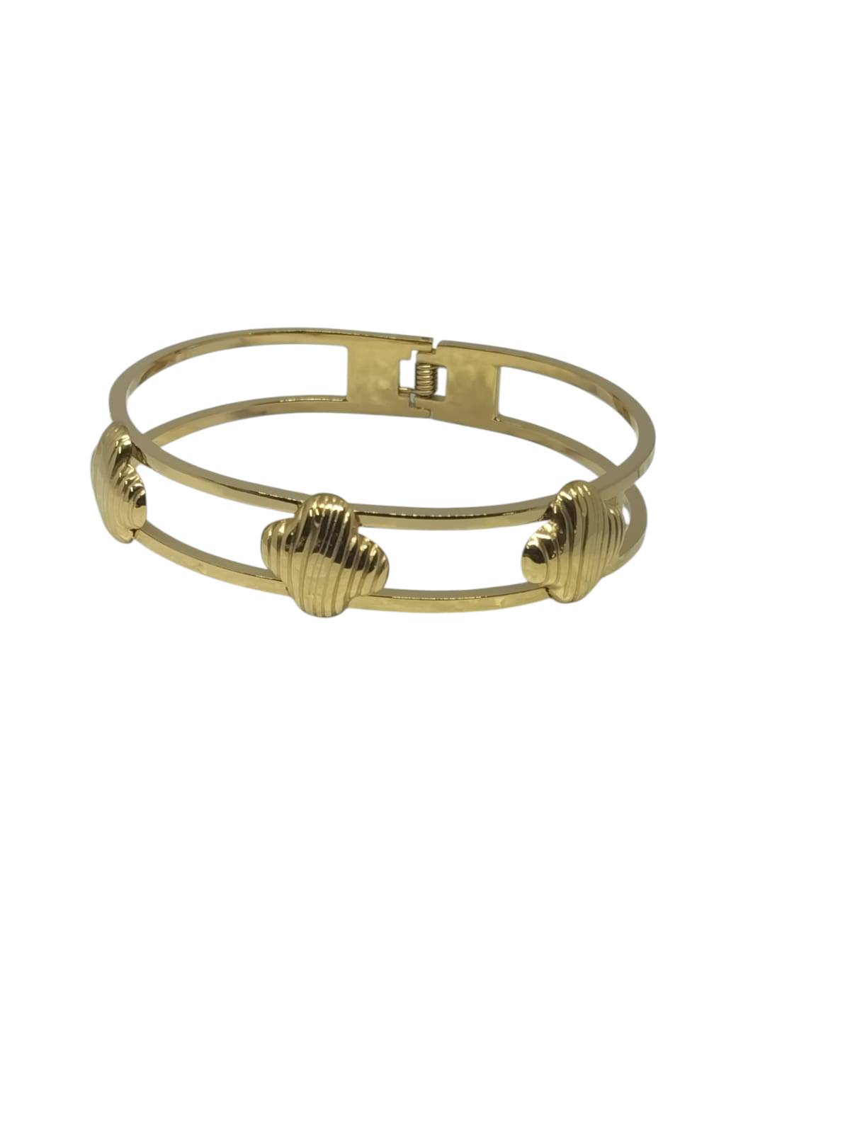 Anti Tarnish Golden Flower Chain Bracelet