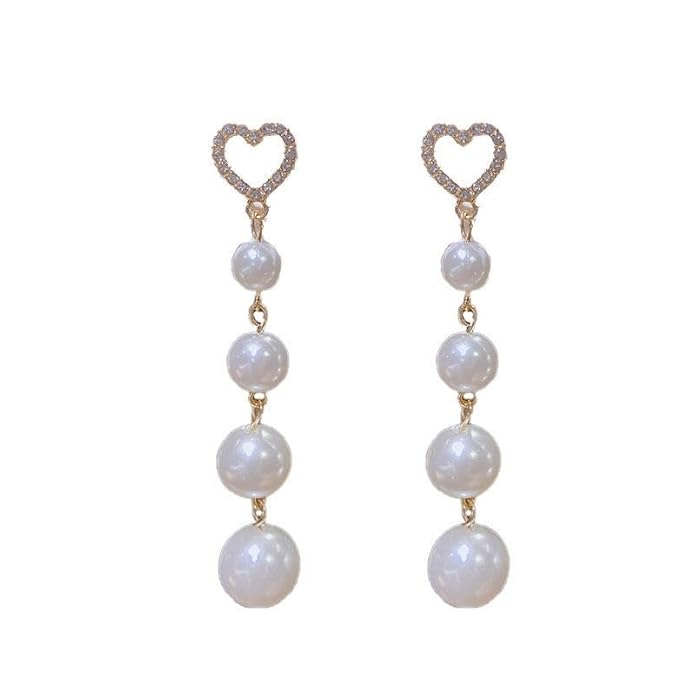 Heart with Pearl Drop