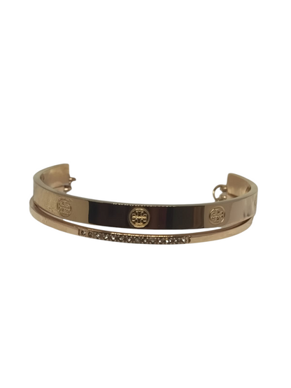 Anti Tarnish Golden Double Chain Bracelet