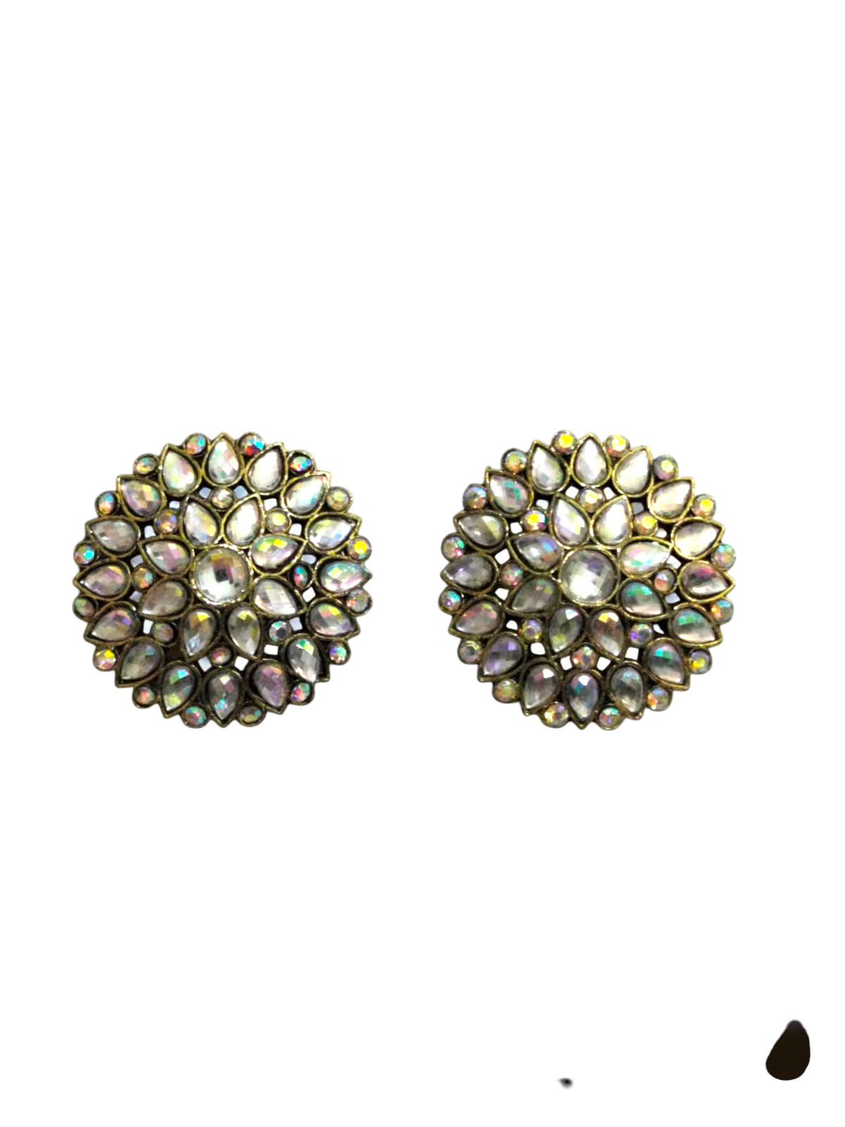 AD Golden Oxidized Stud