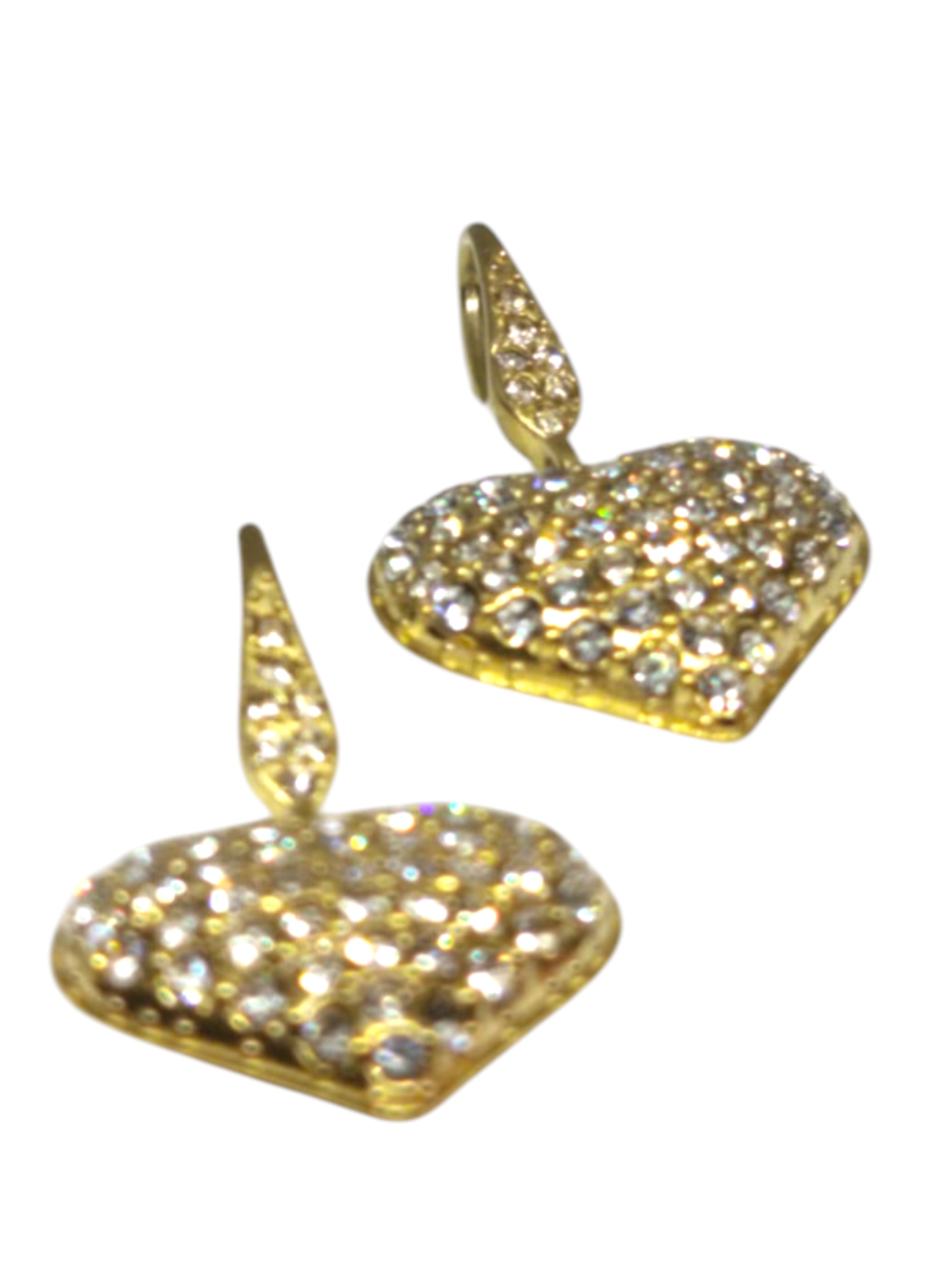 Sparkling Diamond heart Earring