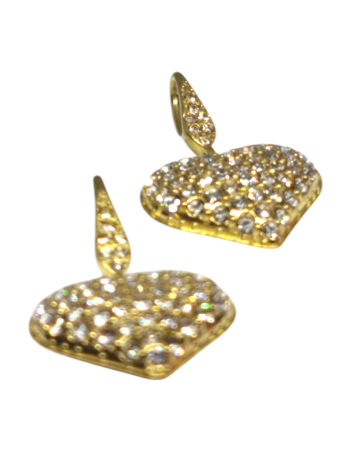 Sparkling Diamond heart Earring