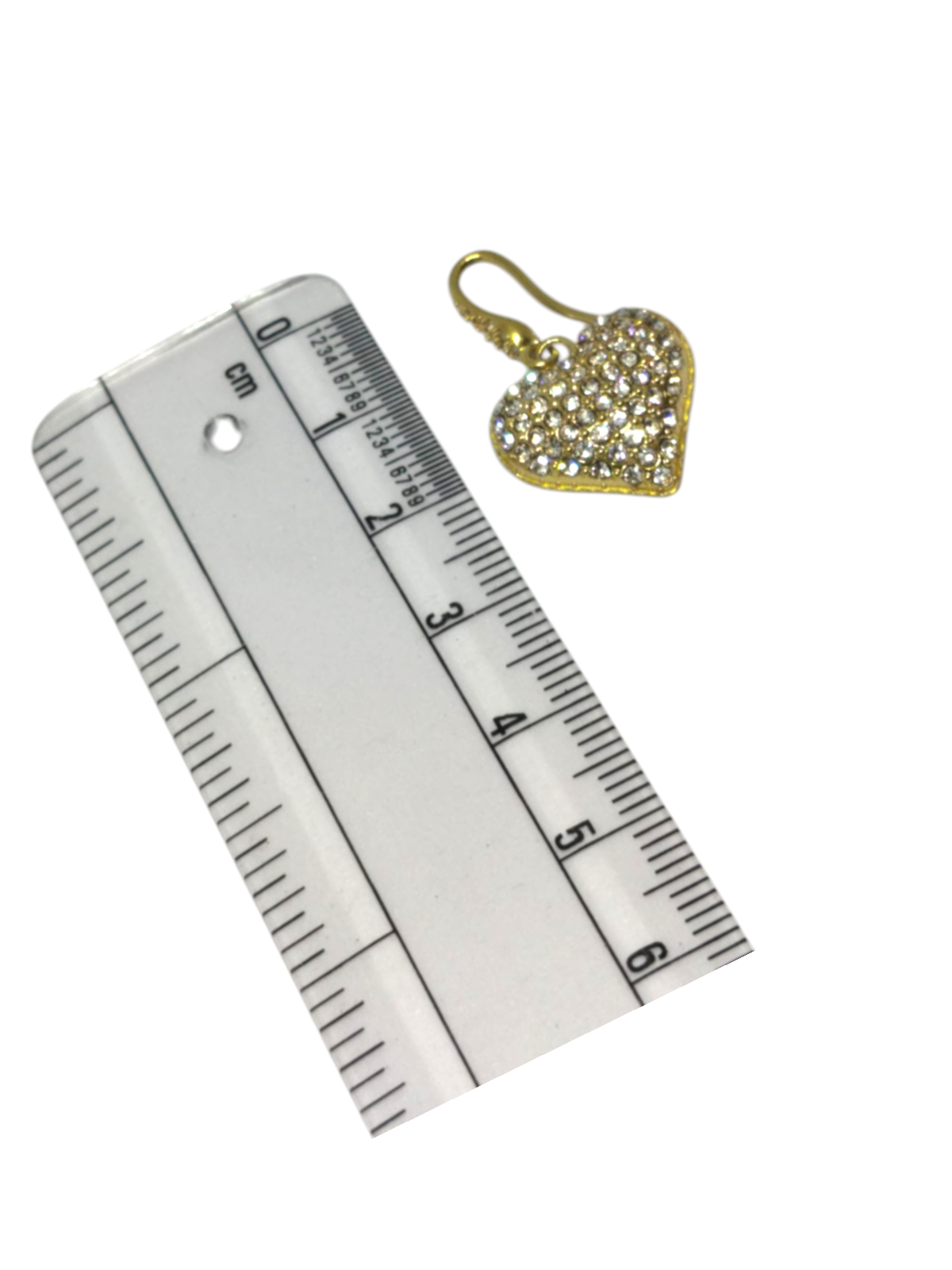 Sparkling Diamond heart Earring