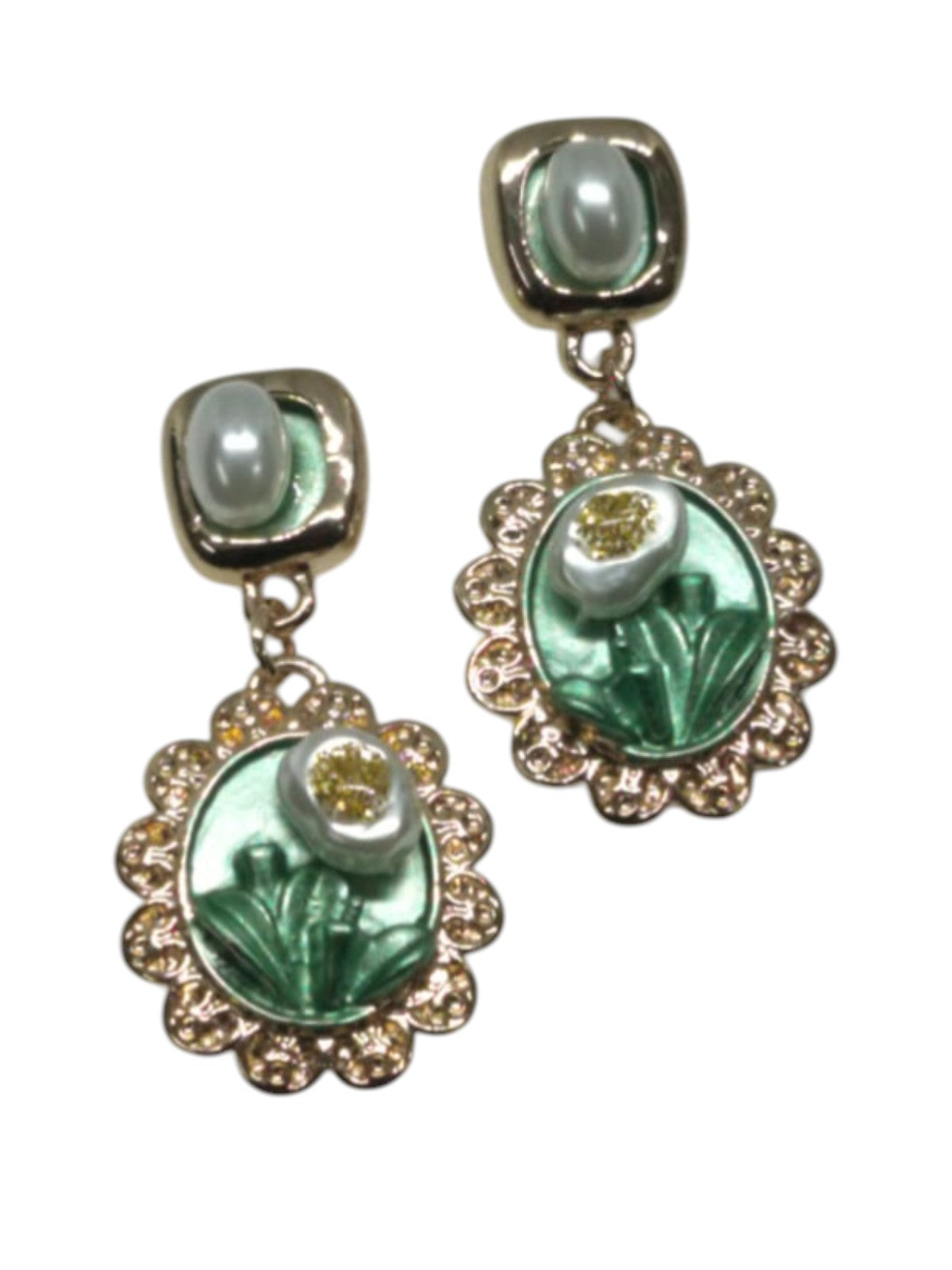 Handcrafted Pearl Drop Earring